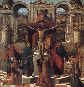 Giovanni Mansueti Symbolic Representaton of the Crucifixion USA oil painting artist